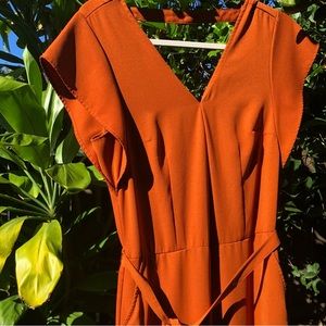 A New Day (Target) Orange Jumpsuit with Belt